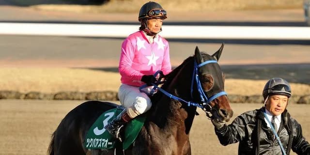 デムーロの前に抵抗したも勝てなかった田中勝春騎手