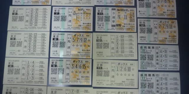 馬券のコピーサービス、利用したことありますか？