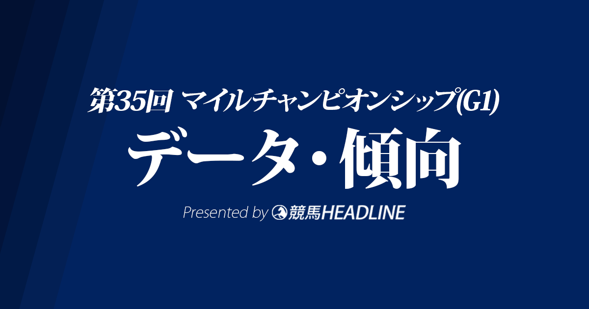 マイルチャンピオンシップ(2018)の予想オッズと過去データから傾向を分析！