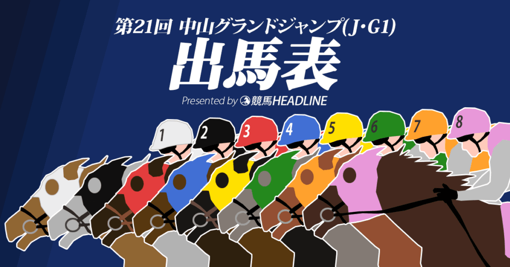 第21回中山グランドジャンプ出馬表