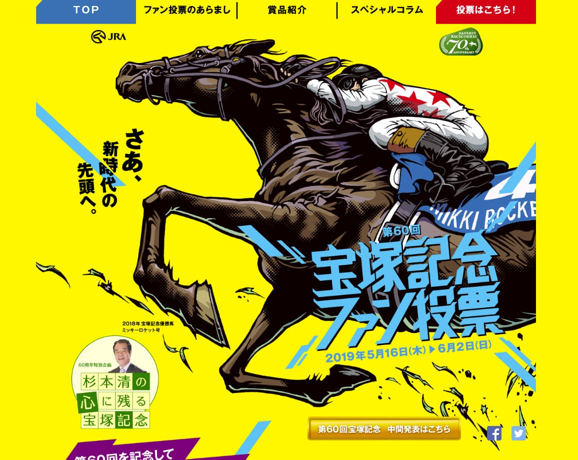 宝塚記念（2019）のファン投票最終結果発表！1位はアーモンドアイ