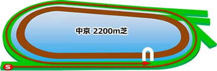 中京競馬場　芝2200m