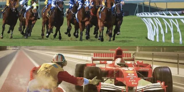 競馬が「F1」化？イギリスでF1形式の競馬シリーズ企画、2020年に開催予定