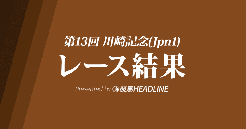 【川崎記念結果2020】チュウワウィザード優勝！