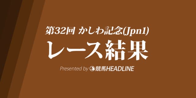 【かしわ記念結果2020】ワイドファラオが逃げ切り優勝！