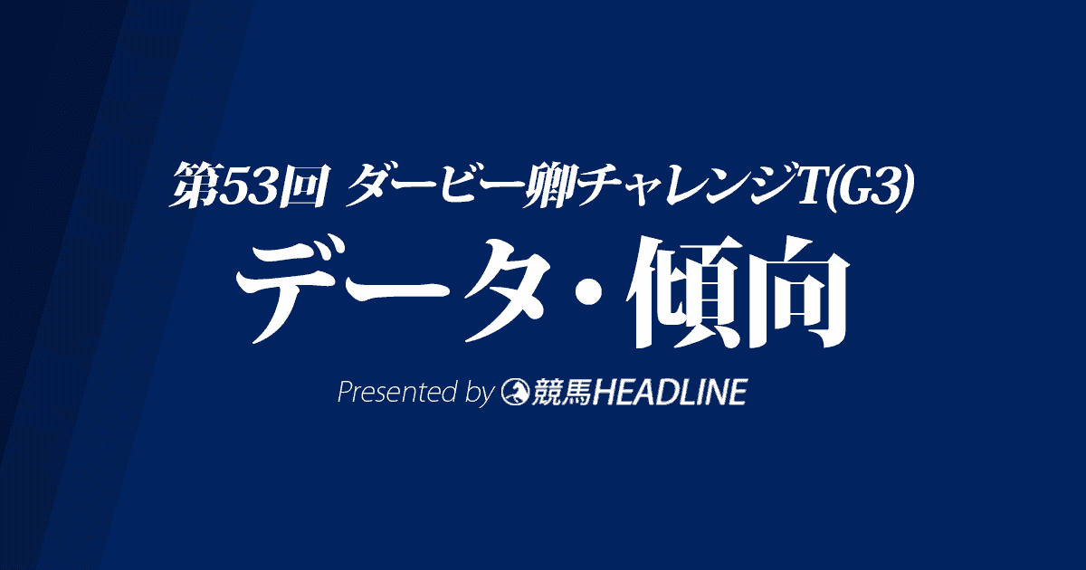 ダービー卿チャレンジトロフィー（2021）出走予定馬の予想オッズと過去10年のデータから傾向を分析！