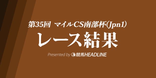 【マイルCS南部杯結果2022】カフェファラオがハナ差で勝利！