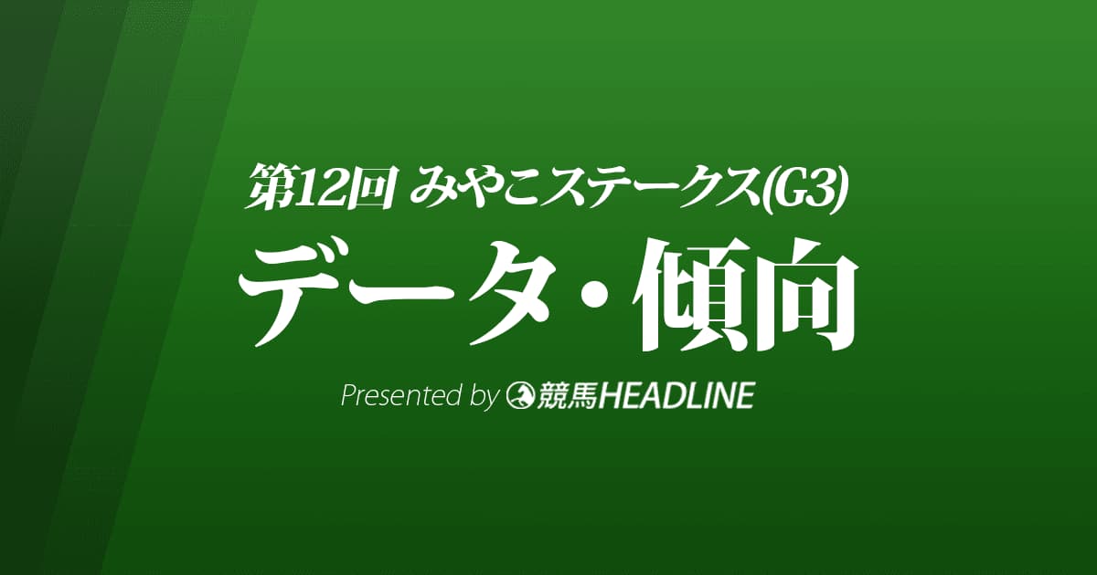 みやこステークス（2022）出走予定馬の予想オッズと過去10年のデータから傾向を分析！