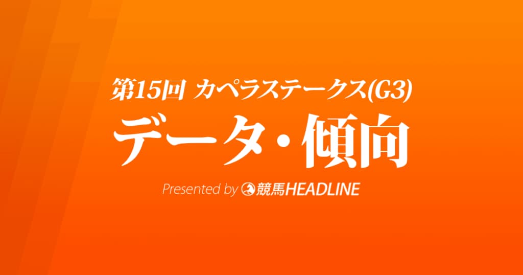 カペラステークス（2022）出走予定馬の予想オッズと過去10年のデータから傾向を分析！