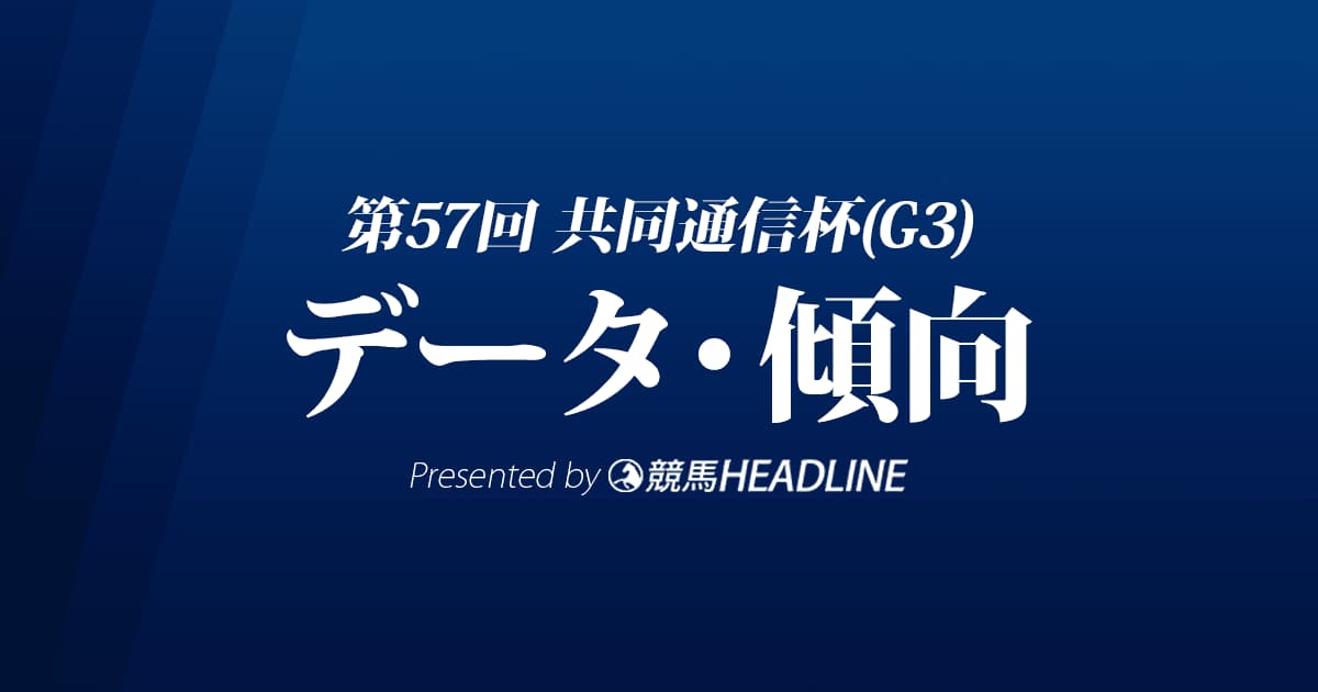 共同通信杯（2023）出走予定馬の予想オッズと過去10年のデータから傾向を分析！