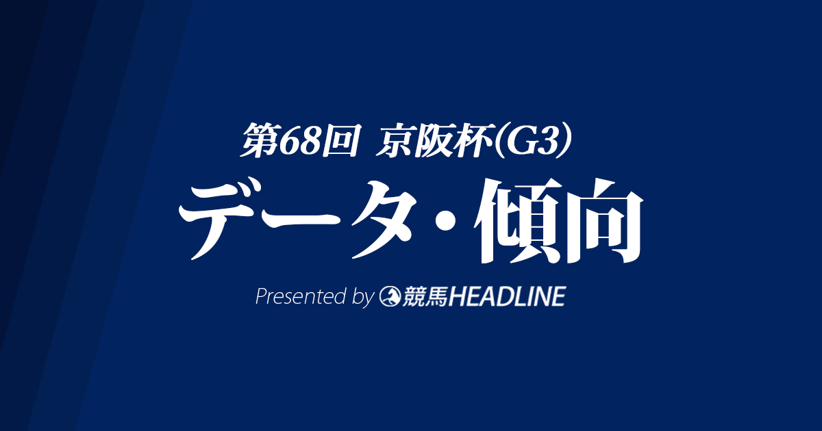 【京阪杯2023】出走予定馬の予想オッズ＆過去10年のデータから読み解く傾向