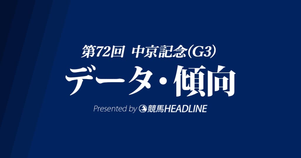 JRA中京記念（2024）出走予定馬の予想オッズと過去10年のデータから傾向を分析！