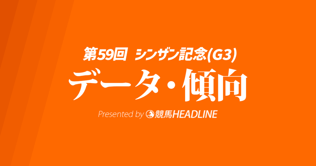 シンザン記念（2025）出走予定馬の予想オッズと過去10年のデータから傾向を分析！