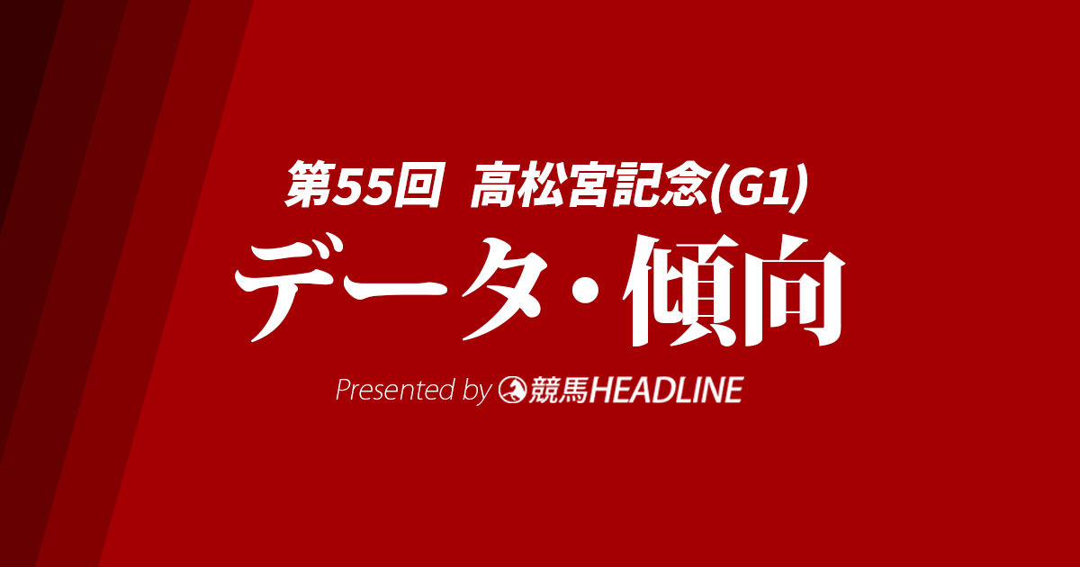【高松宮記念2025】出走予定馬の予想オッズ＆過去10年のデータから読み解く傾向