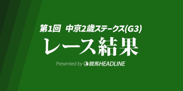 【中京2歳S結果2025】キャンディードが勝利！