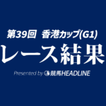 【香港カップ結果2025】ロマンチックウォリアーが4連覇達成！日本馬はベラジオオペラ2着が最高着順