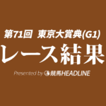 【東京大賞典結果2025】7番人気のディクテオンが勝利