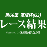 【京成杯結果2026】グリーンエナジーが勝利！