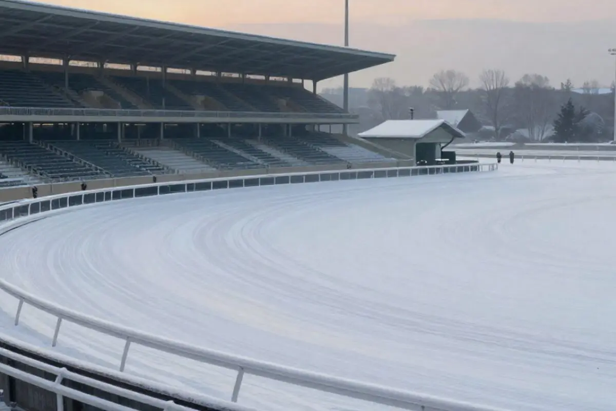 【JRA】京都競馬9日の代替開催は中止に、雪が再び影響