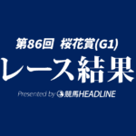 【桜花賞結果2026】1番人気スターアニスが勝利！