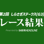 【しらさぎS結果2026】7番人気のエルトンバローズが勝利！
