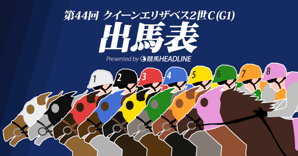 第44回クイーンエリザベス2世カップ出馬表