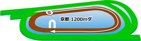 京都競馬場 ダート1200m