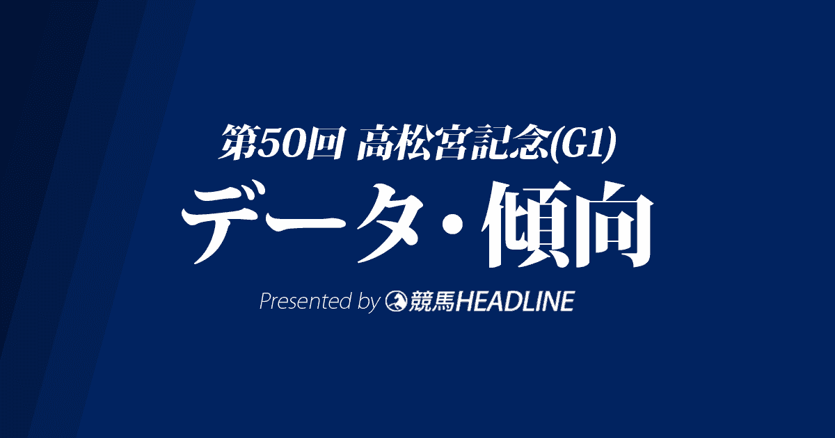 高松宮記念(2020)の予想オッズと過去データから傾向を分析!