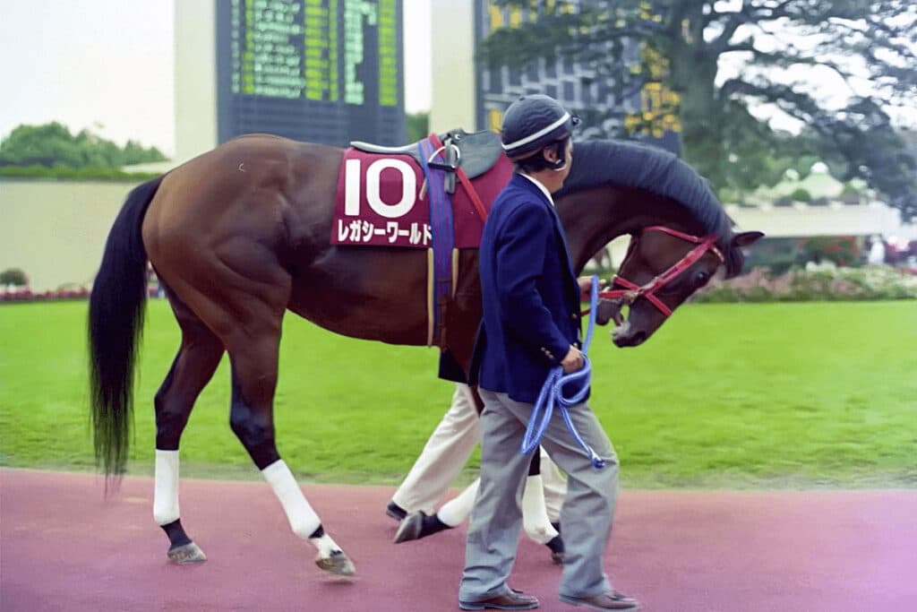 93年のジャパンC覇者、レガシーワールド亡くなる