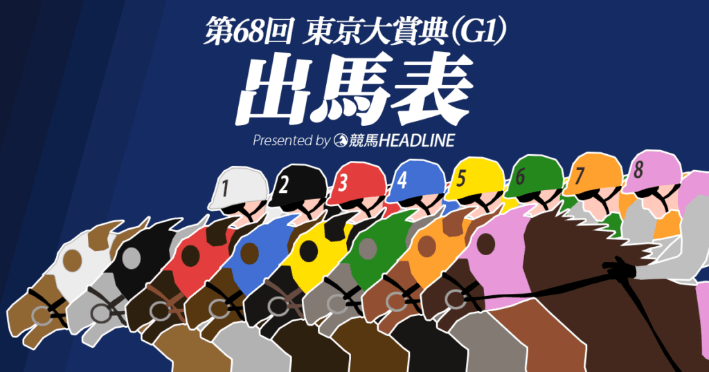 第68回「東京大賞典」出馬表